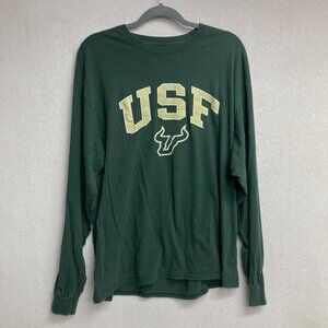 USF South Florida Bulls Green Long Sleeve Shirt XL